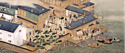 『唐館蘭館図絵巻』長崎歴史文化博物館収蔵 『唐館蘭館図絵巻』長崎歴史文化博物館収蔵