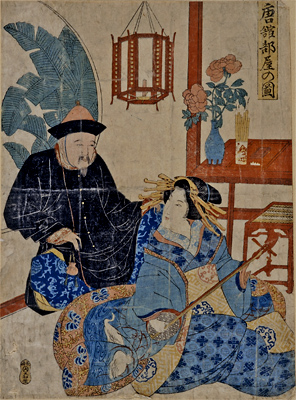 『唐館蘭館図絵巻』長崎歴史文化博物館収蔵 『唐館蘭館図絵巻』長崎歴史文化博物館収蔵