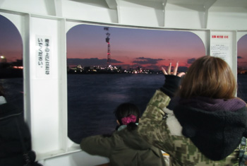 トワイライトクルーズ&夜景バスツアー トワイライトクルーズ&夜景バスツアー