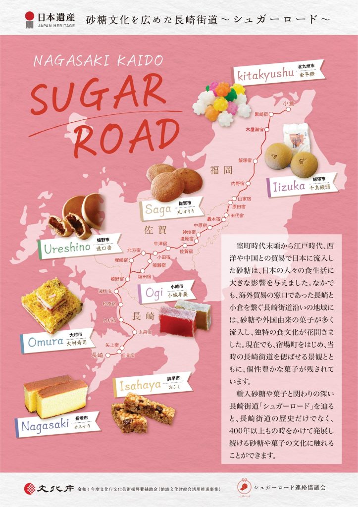 シュガーロード全体地図